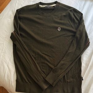 Ted Baker Dark Olive Crewneck Sweater